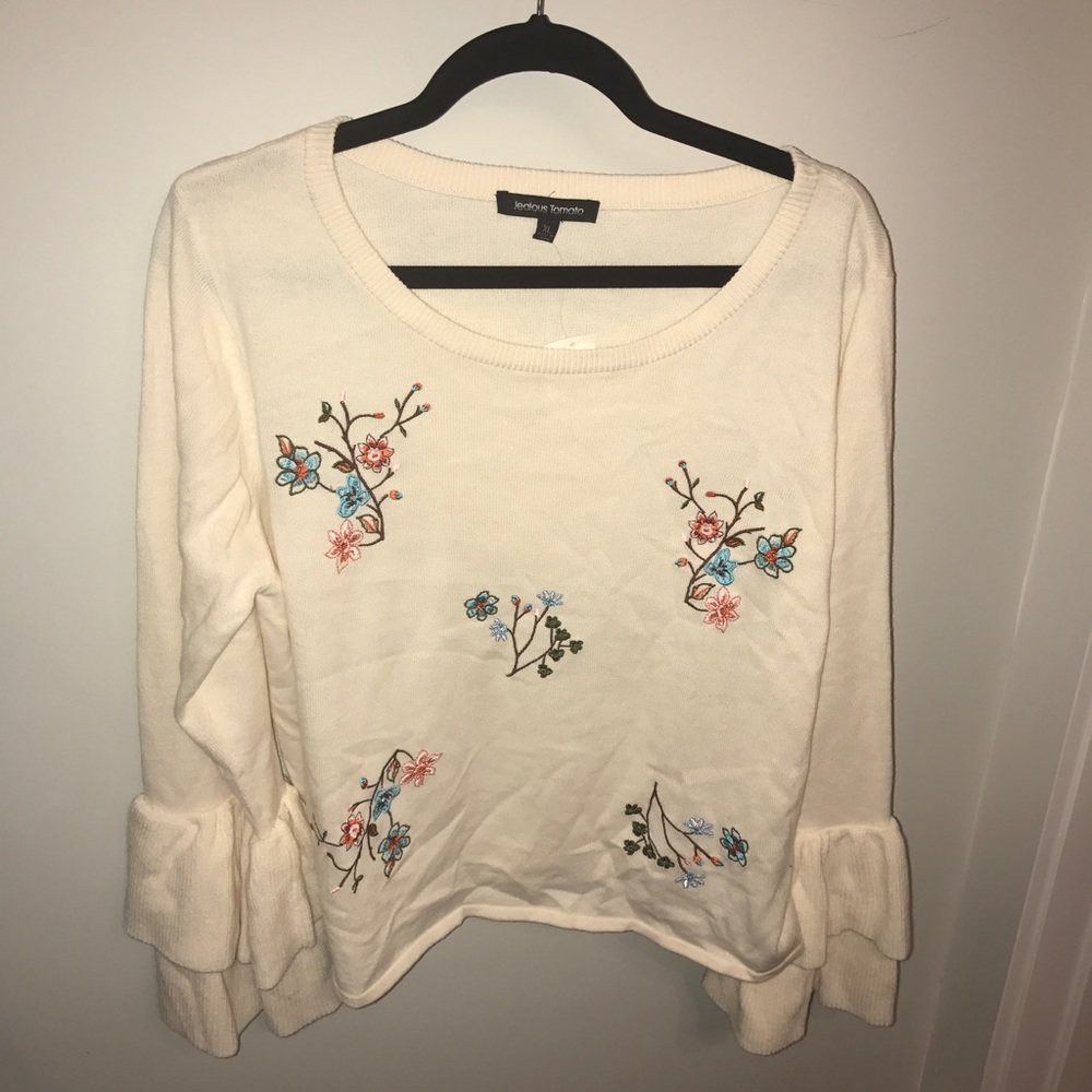 Floral Sweater